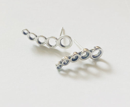 Mini Comet Pierced Earrings